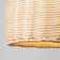 32cm H Bamboo Rattan Oval Pendant Shade ( Clip On )
