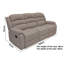Sylvanas 3+2 Sofa Set Recliner Beige