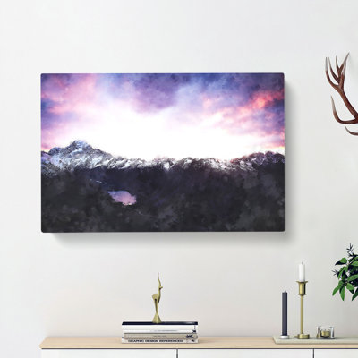 Sunrise over Aoraki Mount Cook - Wrapped Canvas