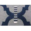 Ensemble de tapis beige / bleu marine Jullie-1995883737