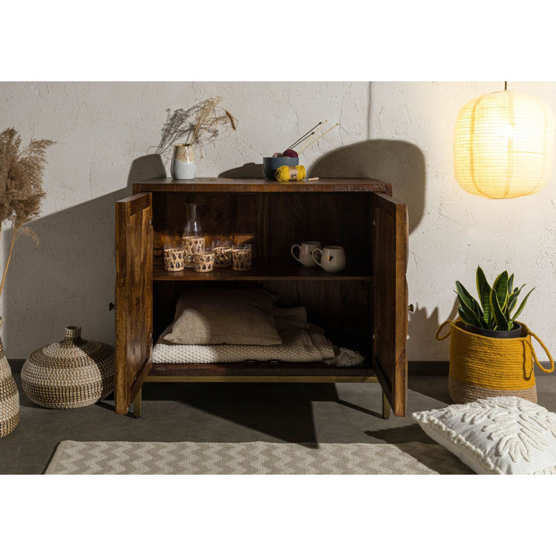 Solid Wood 94cm W Chest of Drawers