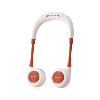 Neck fan Portable Hands Free Bladeless Neck Cooler With 3  Adjustable USB Rechargeable  Neck Air Cooler For Outdoor Travel Sports Office Summer