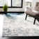 Odin Abstract Gray Area Rug