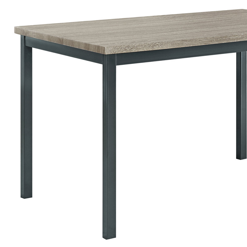 Nathulal Metal Base Dining Table