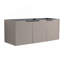 Meuble-lavabo mural 48 po et 3 portes à fermeture en douceur, emballage KD (excluant l'évier)-123984096