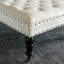 83.8cm Wide Velvet Tufted Square Solid Colour Cocktail Ottoman-2039208242