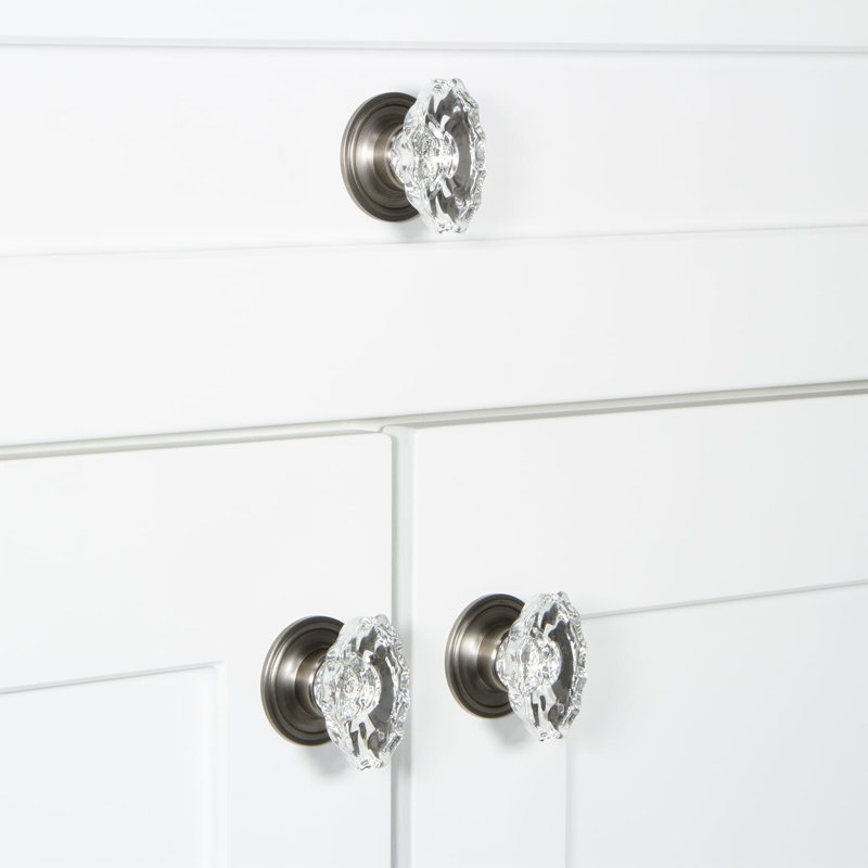 Biarritz Cabinet Knob, Antique Pewter