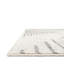 Tapis gris / ivoire en polypropylène tissé à la machine Laidy-562783949
