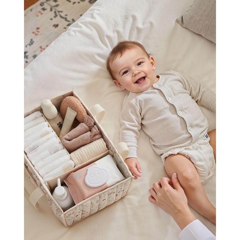 Rebrilliant Polyester Storage Bag, Wildflower Beige