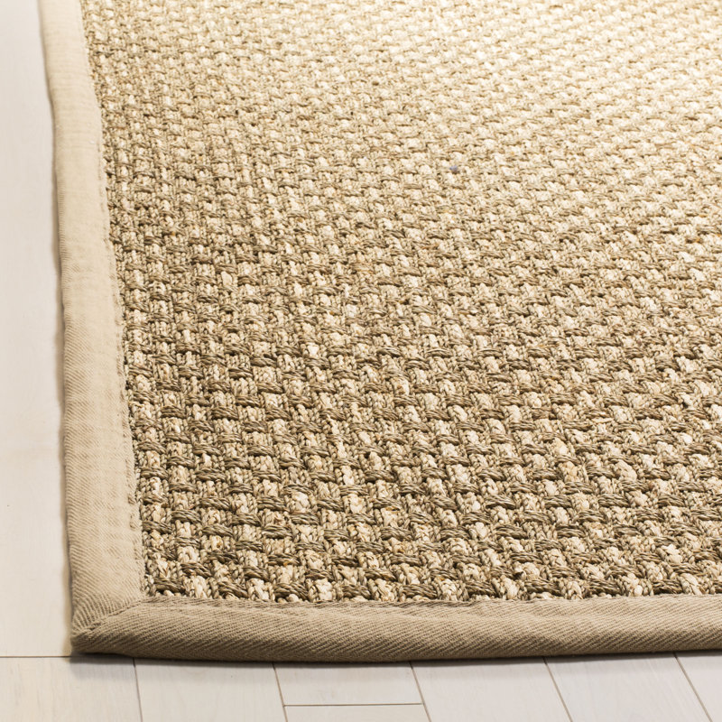 Natural Fiber Reshard Area Rug In Natural, Rectangle 91 x 152 cm
