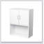Armoire de rangement murale pour salon de barbier