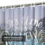 Rideau de douche avec 12 crochets Mountain Lake Forest Wanderlust-1782189714
