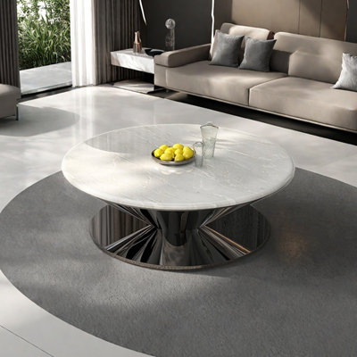Table basse simple en marbre