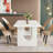 71" Rectangular Dining Table For 6–8 People-340457333