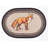 Fox Printed Area Rug