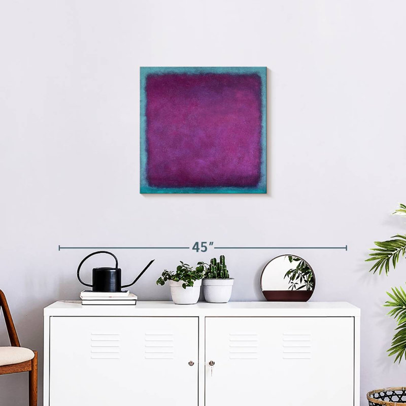 Magenta Ragio Square, 20" H x 20" W