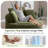 53" Oversized Compression Round Accent Chair – Plush Corduroy Upholstery Chaise Longue Chair Indoor-1444921780