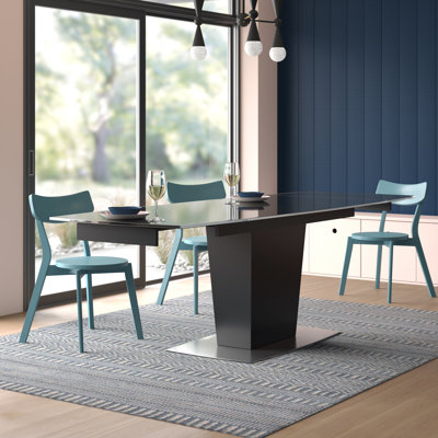 Angelique Glass Top Dining Table