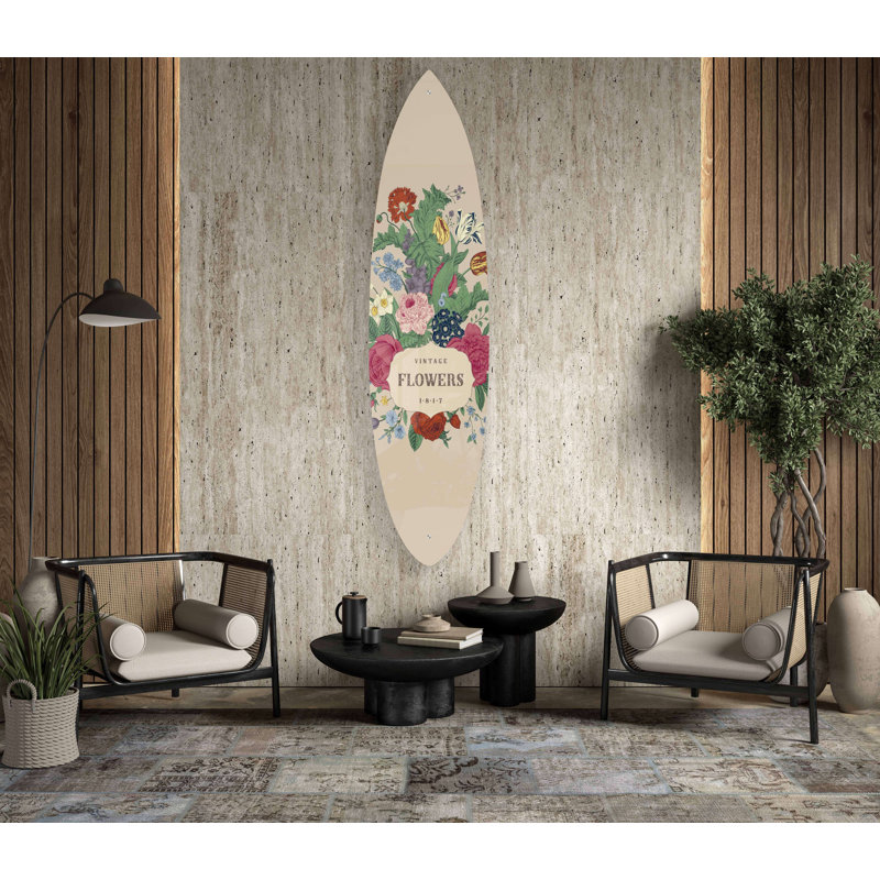Décoration murale fleurs