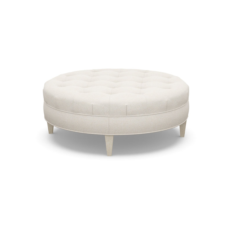 Round Ottoman, 5246-70, Sandstone