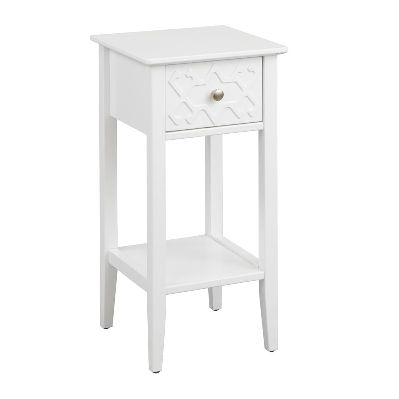 Table de bout Sue, Blanc