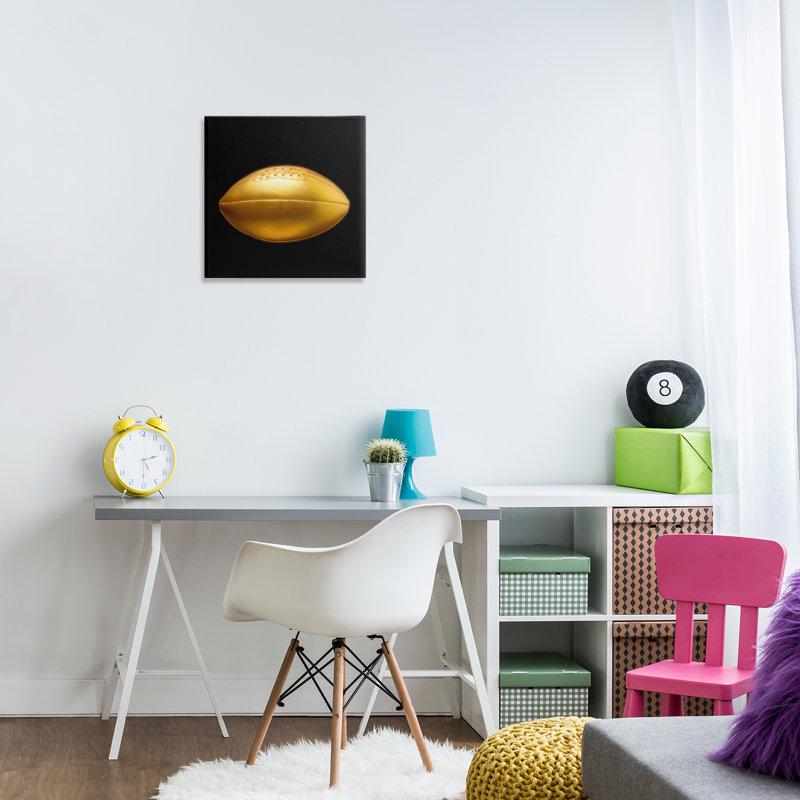 «Gold Designer Football» par Graffi *ee Studios, H 17 po x l 17 po