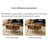 Oval-shaped adjustable mobile coffee table