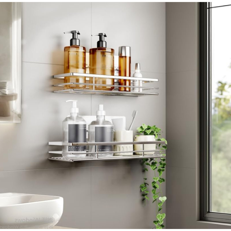 Metal Bathroom Shelves