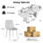 Oval Dining Table Set With 4-6 Matching Chairs For Dining Room-564638315-564638313