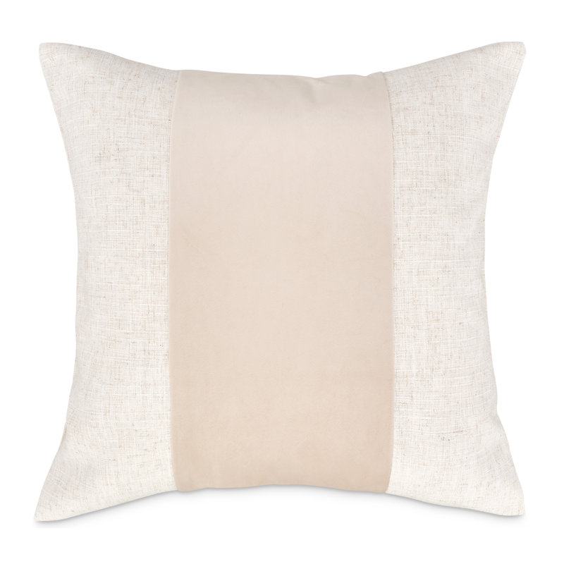 Baldwin Linen Square Pillow Cover & Insert, Cream