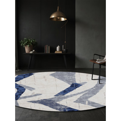 Machine Washable Grey Area Rug