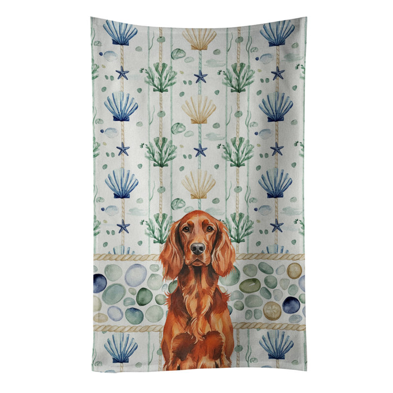 Serviette de cuisine Irish Setter, Setter irlandais