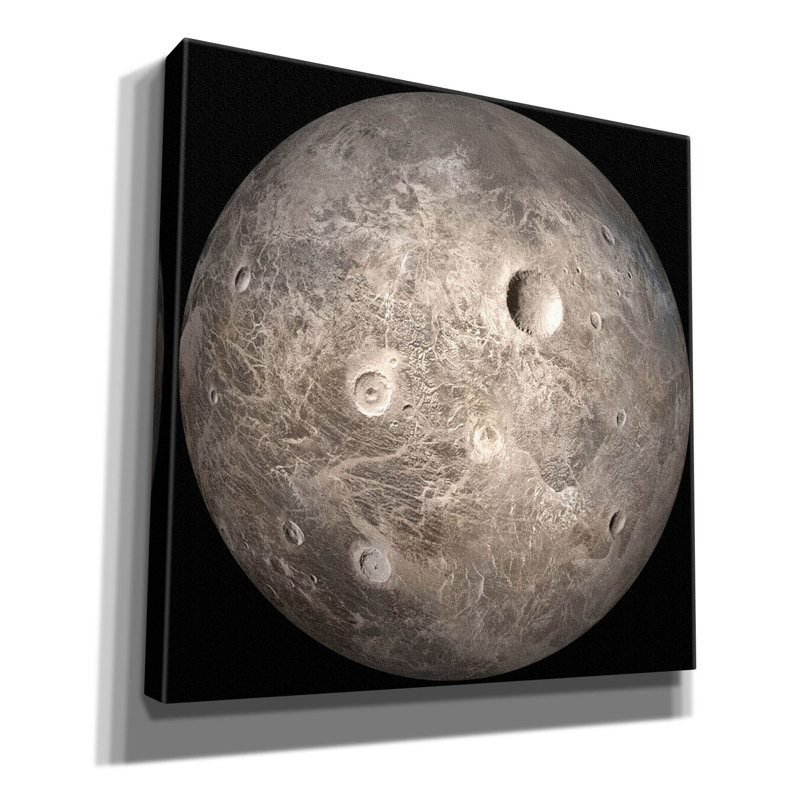 Ebern Designs Ceres Asteroid On Canvas Print Wayfair