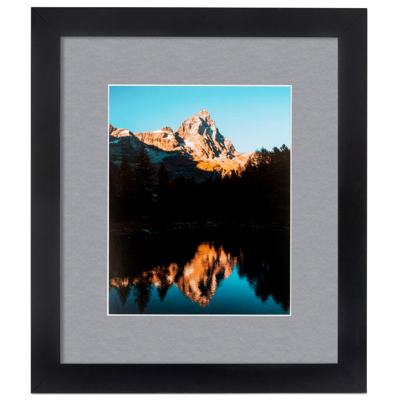 Cadre pour photo simple 8,5 po x 11 po, Argent