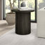 Drum Round Side Table