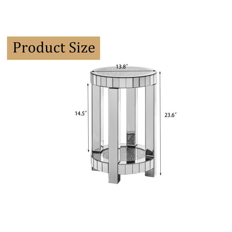 Luida Glass Top Single Coffee Table
