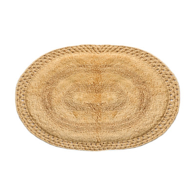 Adiraica 100% Cotton Bath Rug