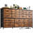 51" Wide 16-drawer Multi-functional Dresser，bedroom Storage Organizer With Usb Charging Station-862436016