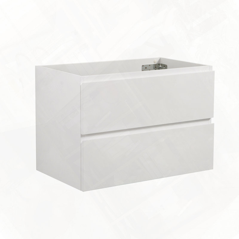 Armoire murale avec deux tiroirs pré-assemblés