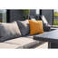 Berlin Aluminum 9 Seater Corner Sofa Set With Fire Pit Table