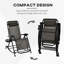 Chaises berçantes inclinables et pliantes pour l'extérieur-941702143