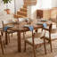 Solid Wood Base Dining Table