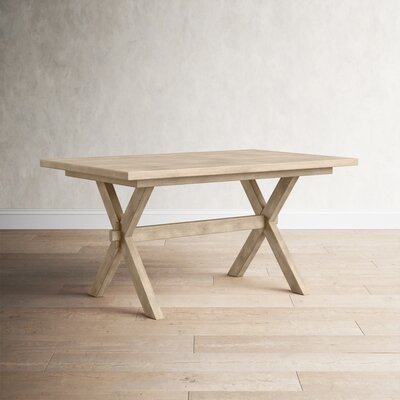 Birch Lane™ Hinton Solid Wood Top Dining Table & Reviews | Wayfair