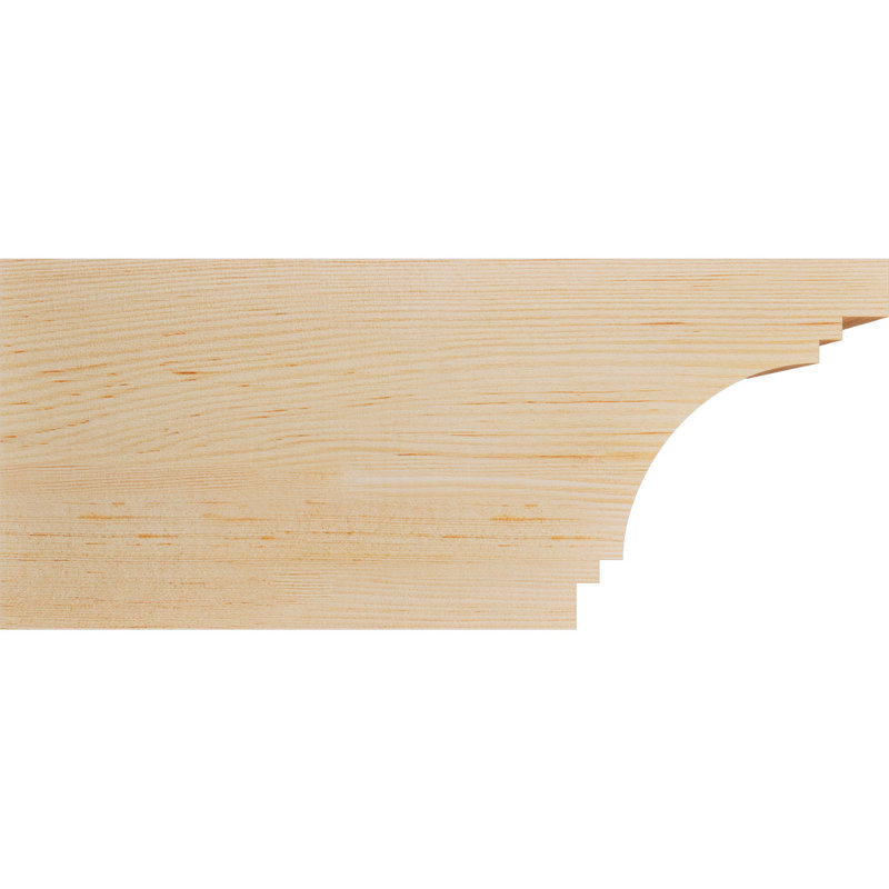 Queue de chevron lisse Pescadero, Sapin de Douglas, H 8 po x l 18 po x P 3,5 po