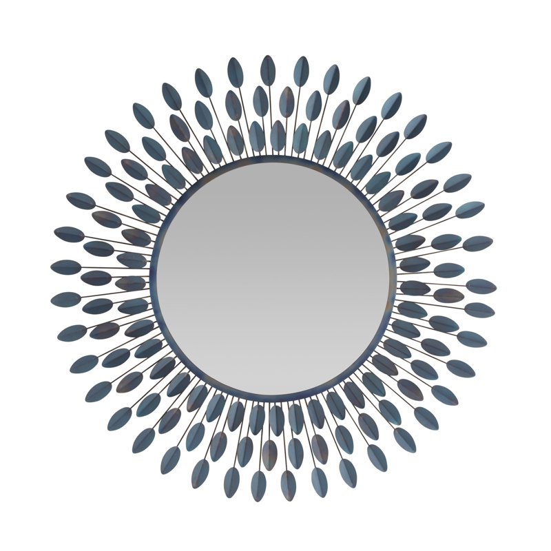 Frida Round Iron Mirror