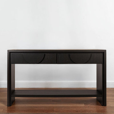 Modern Console Table with Storage Drawers