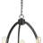 3 - Light Wagon Wheel Chandelier
