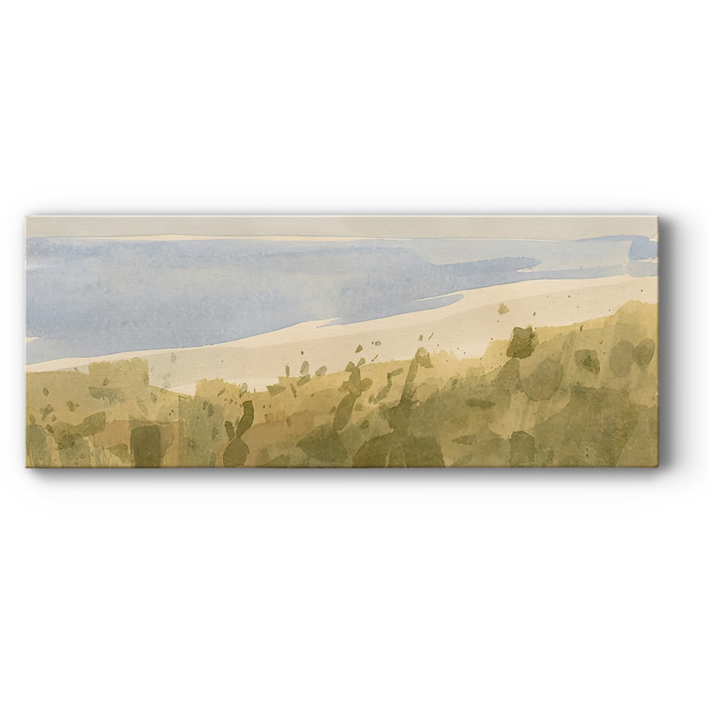 «Brushy Coast Ii», reproduction sur toile, H 24 po x l 60 po x P 1,5 po