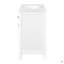 Ensemble de meuble-lavabo simple 36 po avec 4 tiroirs et 2 armoires 36 po Bathroon-693892999