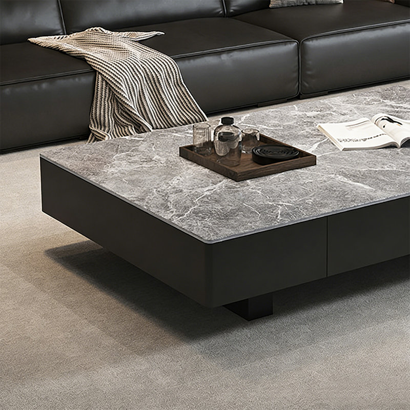 Belmar, H 15 po x L 59 po x l 31,49 po, Gris